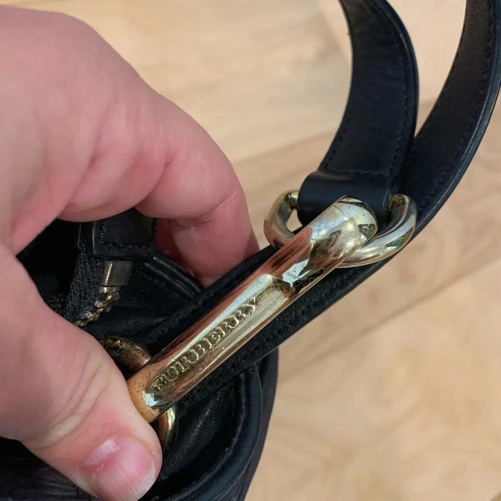 🎀 Burberry Abby Black Nylon Diaper Bag 🎀 - Picture 8 of 10